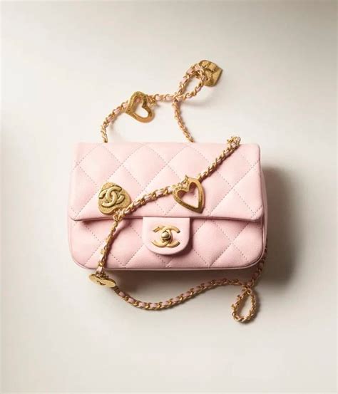 chanel bag with heart chain|cheapest Chanel bag.